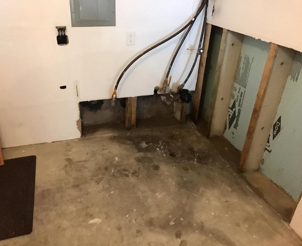 Water damage mitigation before
