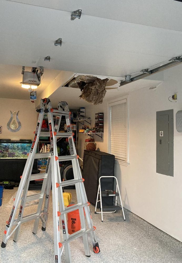 Water damage mitigation before
