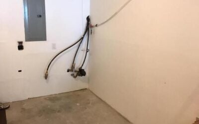 New Milford, CT Flood Cut Restoration After a Meter Leak